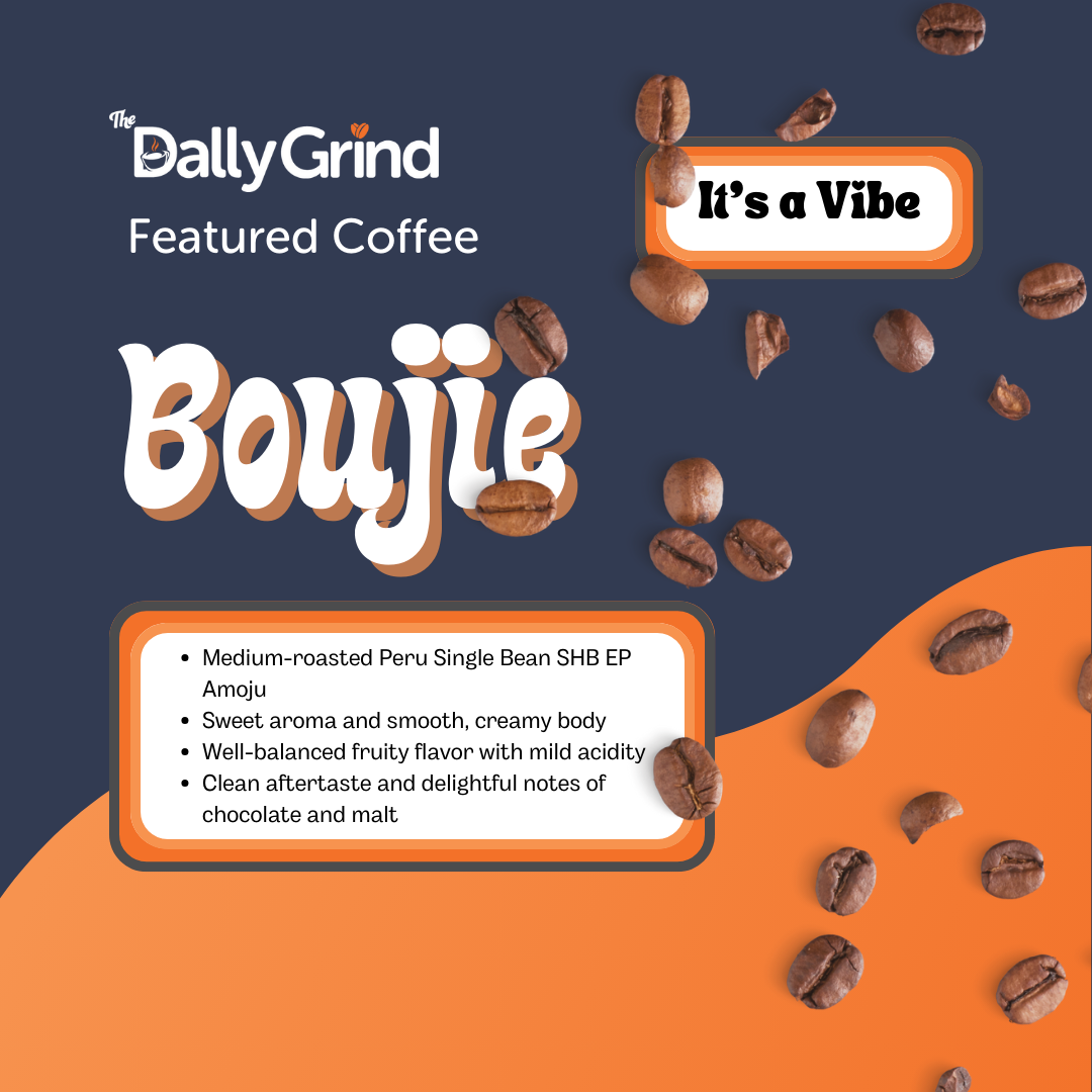 It's a Vibe Coffee Sampler - Boho (light), Boujie (medium), and Bad B(dark) Coffee Roasts