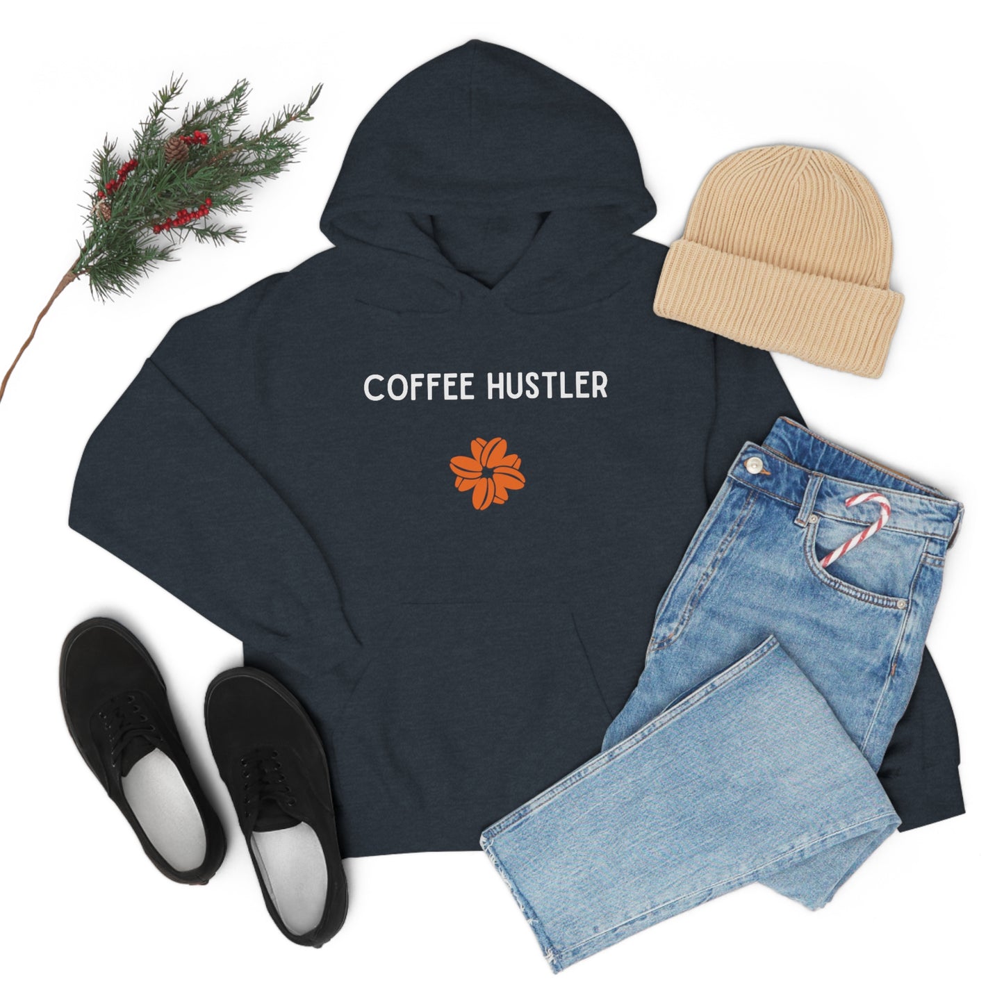 Coffee Hustler Hooded Sweatshirt